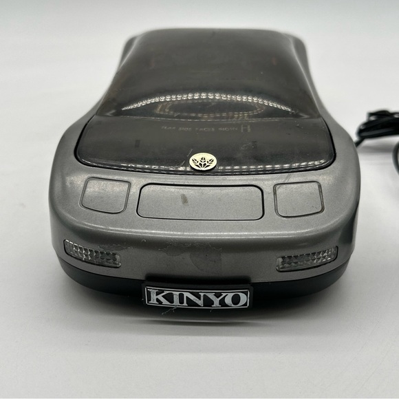 Kinyo Vintage AutoWinder VHS Rewinder UV-614 Silver car - Picture 2 of 10